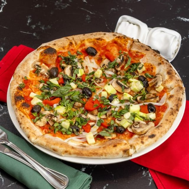 Vegan Pizza.